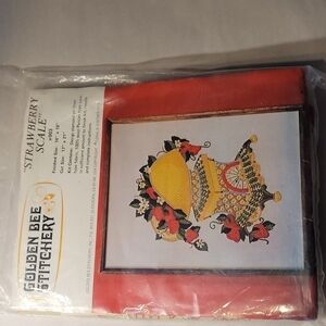 Golden Bee Crewel Embroidery Kit